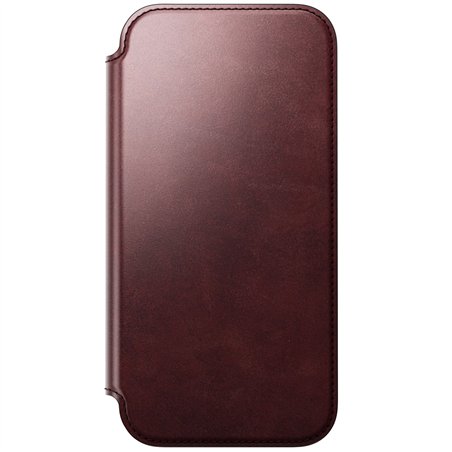 Nomad Modern Leather Folio iPhone 17 Pro Max Burgundy H.