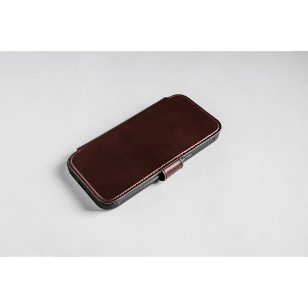 Nomad Modern Leather Folio iPhone 17 Pro Max Burgundy H.