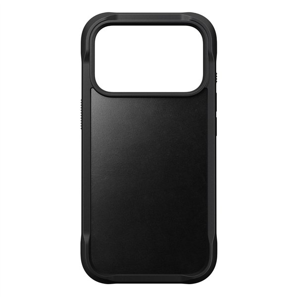 Nomad Rugged Leather Case iPhone 17 Pro Black Horween