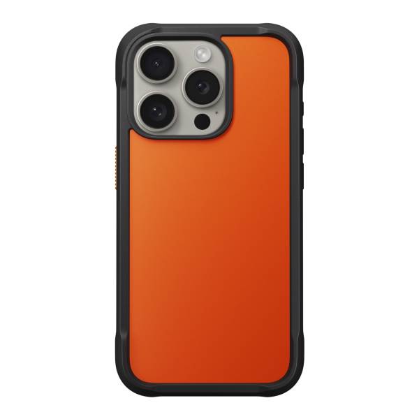 Nomad Rugged Case iPhone 15 Pro Ultra Orange