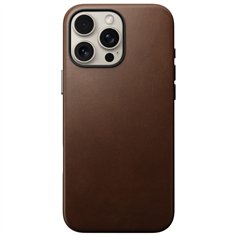Nomad Traditional Leather Case iPhone 16 Pro Max Brown