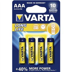 1x4 Varta Longlife Extra Micro AAA LR 03