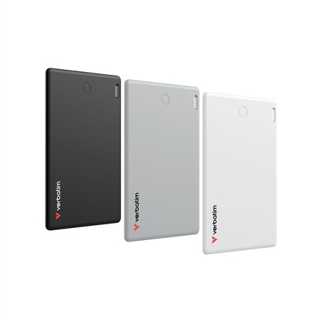 1x3 Verbatim My Finder Card BT nero,arg.,bia. MYFCR-03BSW 32141