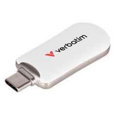 Verbatim Plectra bianco 128GB USB-C Flash Drive          30229
