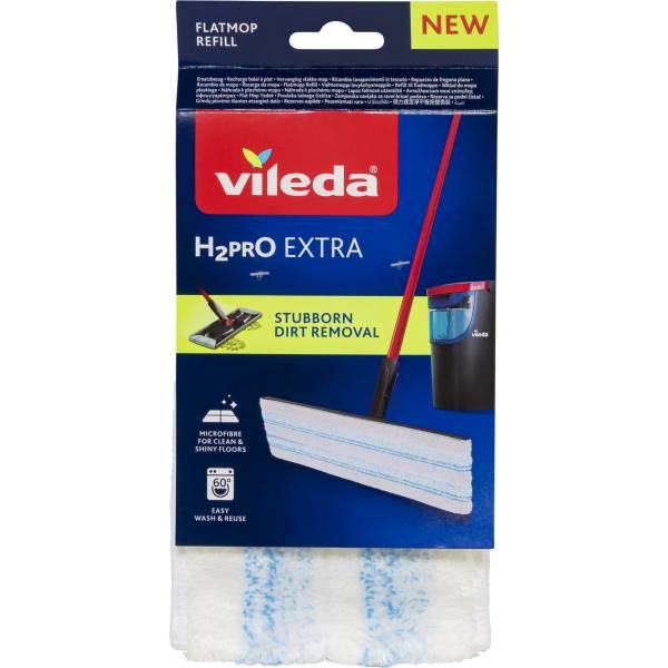 Vileda H2PrO Flat Mop Ersatz Nachfüllpack