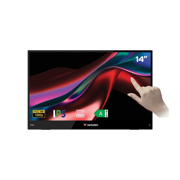 Verbatim PMT-14 Full HD Touch Monitor LIGHT