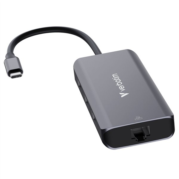 Verbatim USB-C Essentials Multi- Port Hub 6 Port con RJ45 32157