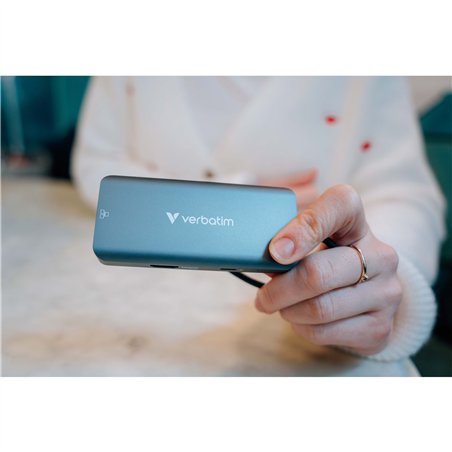 Verbatim USB-C Essentials Multi- Port Hub 6 Port con RJ45 32157