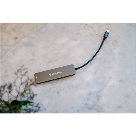 Verbatim USB-C Essentials Multi- Port Hub 6 Port/lettore c. 32156