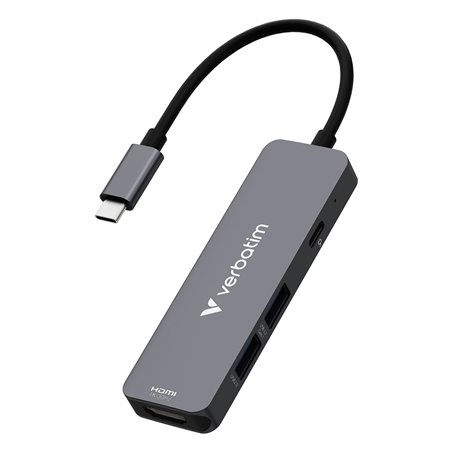 Verbatim USB-C Essentials Multi- Port Hub 4 Port            32155