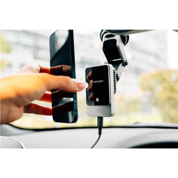 Verbatim Charge´n´Drive Magnetic Wireless Car caricabatt. 31862