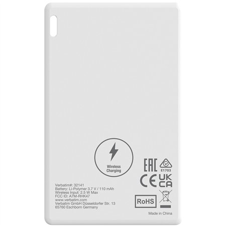 1x3 Verbatim My Finder Card BT nero,arg.,bia. MYFCR-03BSW 32141