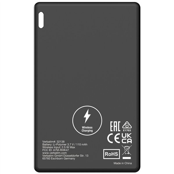 Verbatim My Finder Card nero Bluetooth MYFCR-01B        32138