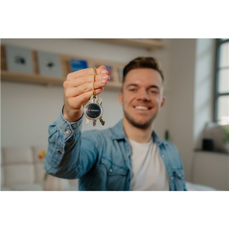 Verbatim My Finder Coin, nero Bluetooth Item Finder      32133