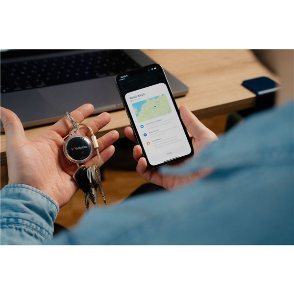 Verbatim My Finder Coin, nero Bluetooth Item Finder      32133