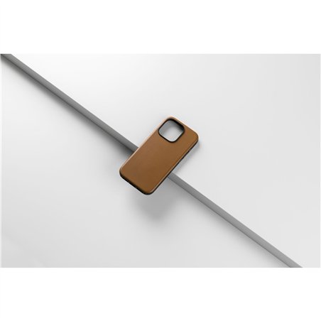 Nomad Modern Leather Case iPhone 15 Pro Max English Tan