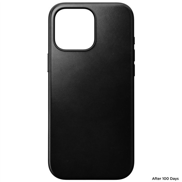 Nomad Modern Leather Case iPhone 16 Pro Max Black Horween
