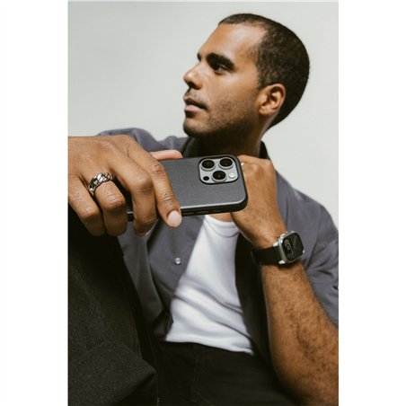 Nomad Modern Leather Case iPhone 16 Pro Max Black Horween