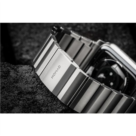 Nomad Strap Titanium Silver V2 42/44/45/49mm