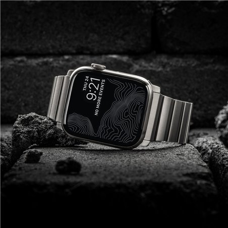 Nomad Strap Titanium Silver V2 42/44/45/49mm