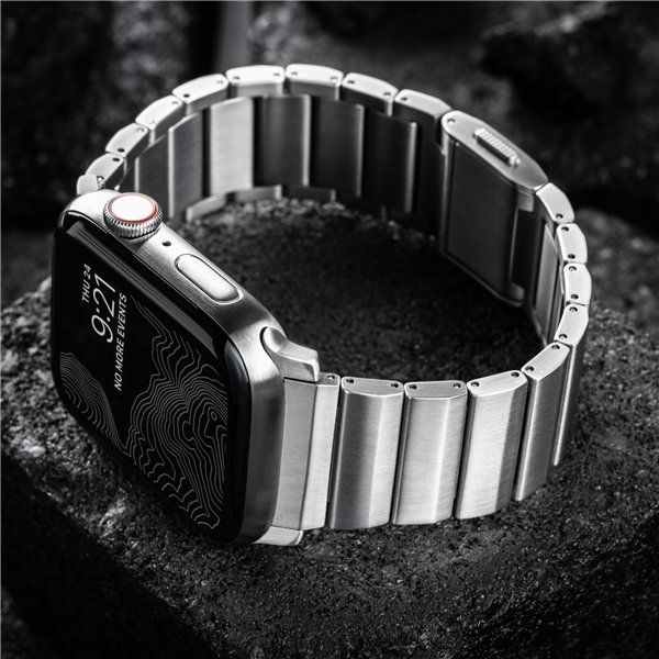 Nomad Strap Titanium Silver V2 42/44/45/49mm