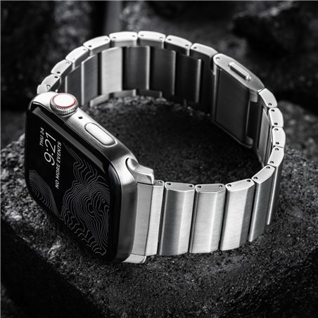 Nomad Strap Titanium Silver V2 42/44/45/49mm