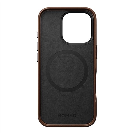 Nomad Traditional Leather Case iPhone 16 Pro Brown