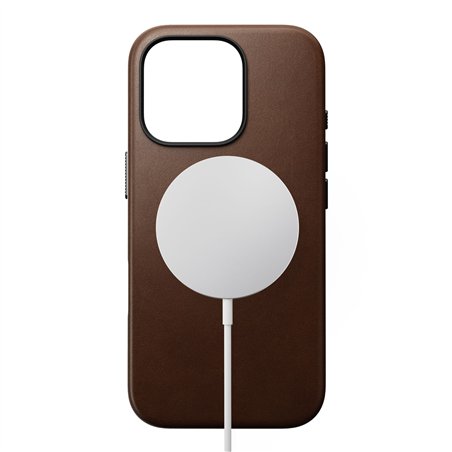 Nomad Traditional Leather Case iPhone 16 Pro Brown