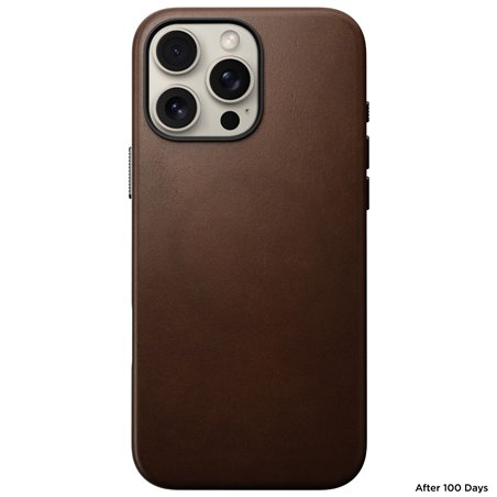 Nomad Traditional Leather Case iPhone 16 Pro Max Brown