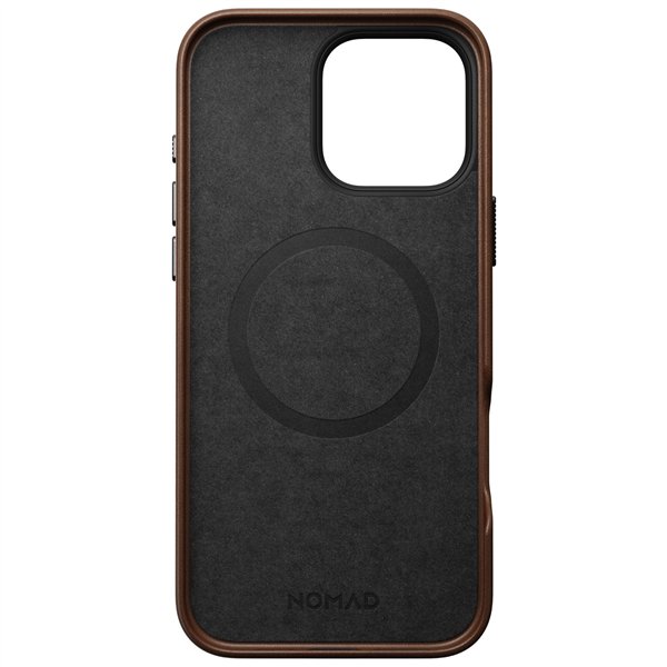 Nomad Traditional Leather Case iPhone 16 Pro Max Brown