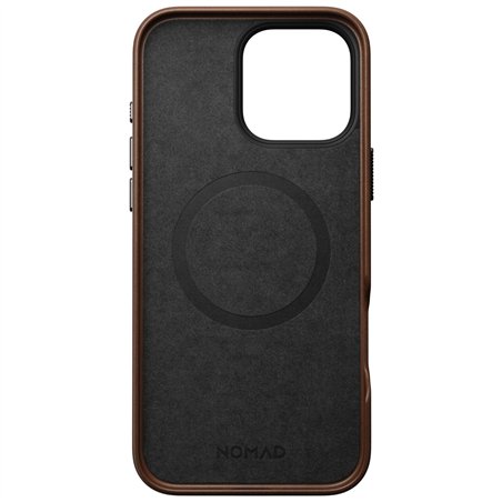 Nomad Traditional Leather Case iPhone 16 Pro Max Brown