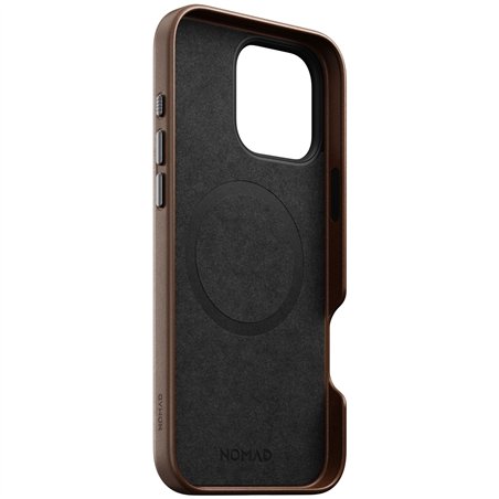 Nomad Traditional Leather Case iPhone 16 Pro Max Brown