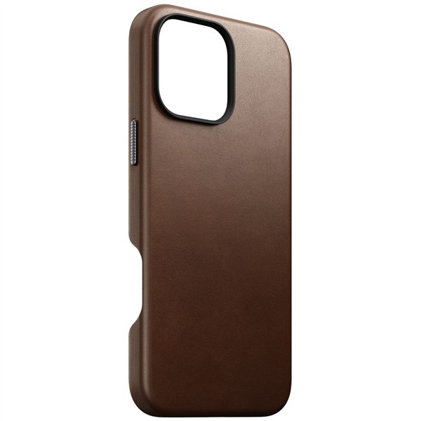 Nomad Traditional Leather Case iPhone 16 Pro Max Brown
