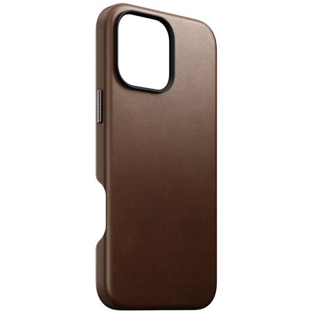Nomad Traditional Leather Case iPhone 16 Pro Max Brown