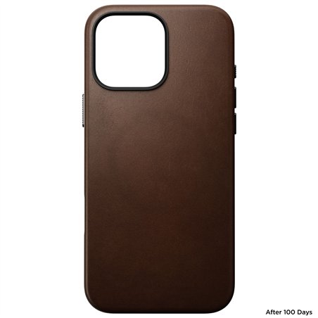 Nomad Traditional Leather Case iPhone 16 Pro Max Brown