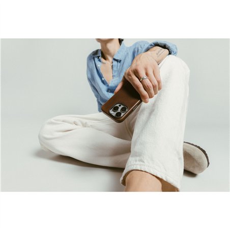 Nomad Traditional Leather Case iPhone 16 Pro Max Brown