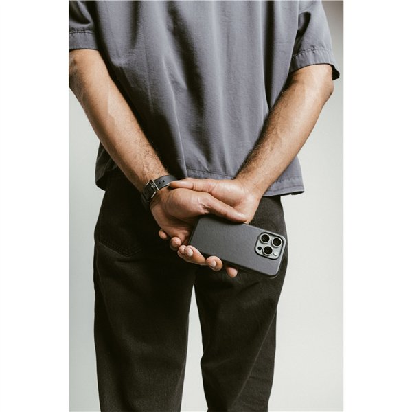 Nomad Modern Leather Case iPhone 16 Pro Black