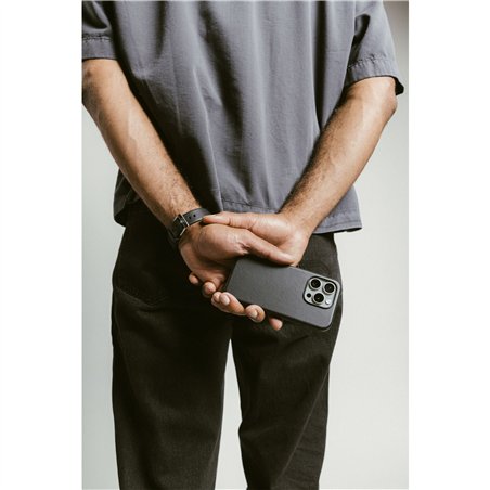 Nomad Modern Leather Case iPhone 16 Pro Black