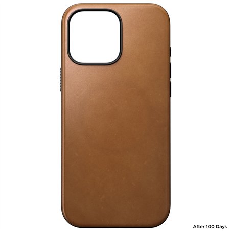 Nomad Modern Leather Case iPhone 16 Pro Max English Tan