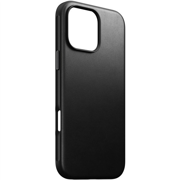 Nomad Modern Leather Case iPhone 16 Pro Max Black