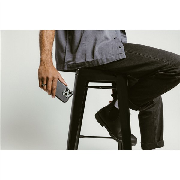 Nomad Modern Leather Case iPhone 16 Pro Max Black