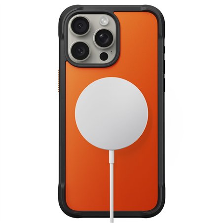 Nomad Rugged Case iPhone 15 Pro Max Ultra Orange