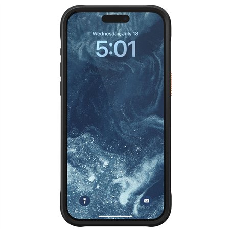 Nomad Rugged Case iPhone 15 Pro Max Ultra Orange