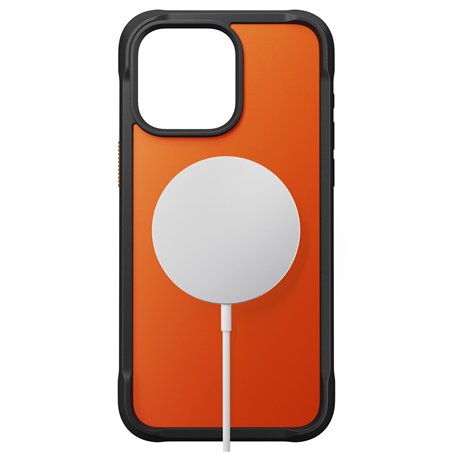 Nomad Rugged Case iPhone 15 Pro Max Ultra Orange