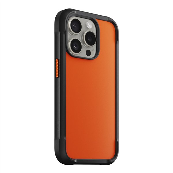 Nomad Rugged Case iPhone 15 Pro Ultra Orange