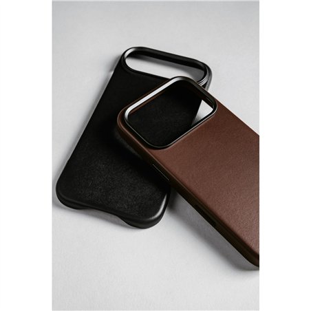 Nomad Traditional Leather Case iPhone 17 Pro Max Rustic Brown H