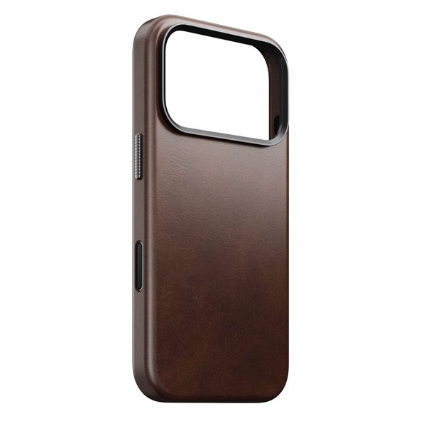 Nomad Traditional Leather Case iPhone 17 Pro Rustic Brown H.