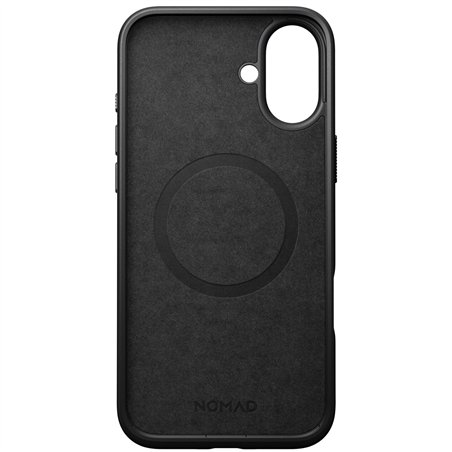 Nomad Modern Leather Case iPhone 16 Plus Black