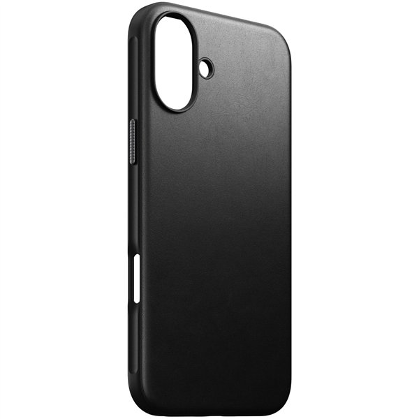 Nomad Modern Leather Case iPhone 16 Plus Black