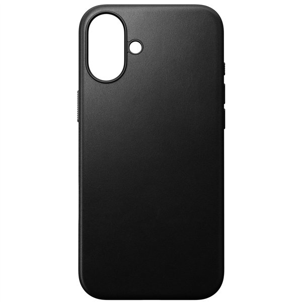 Nomad Modern Leather Case iPhone 16 Plus Black